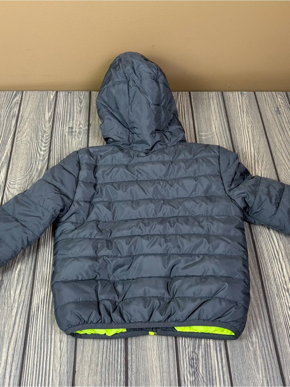 Nike 3T Puffer Coat Boys Grey